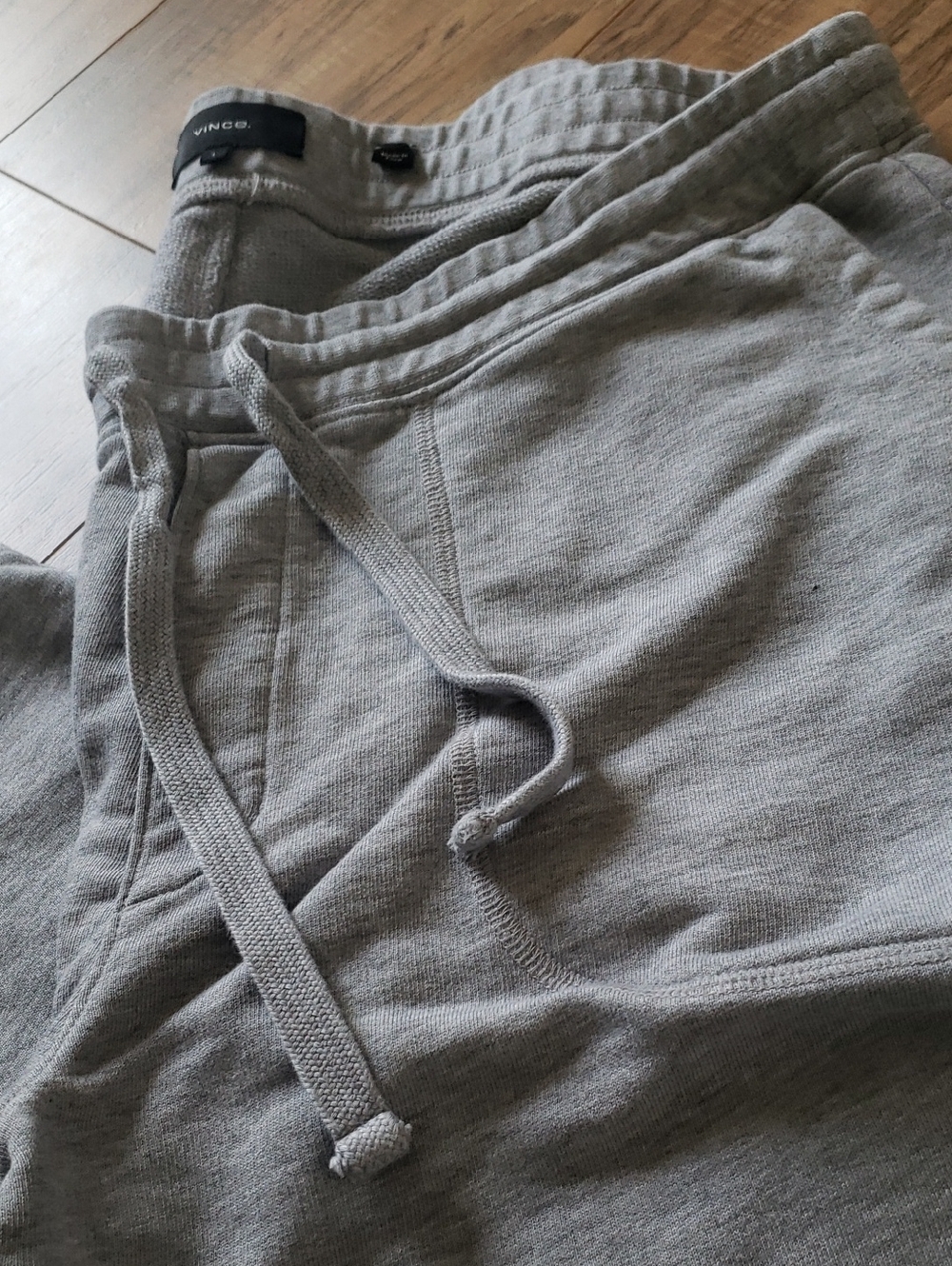 Vince Heather Gray Drawstring Joggers